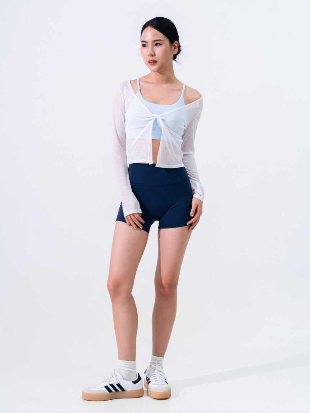 Long-sleeve Twist Top (Backorder)