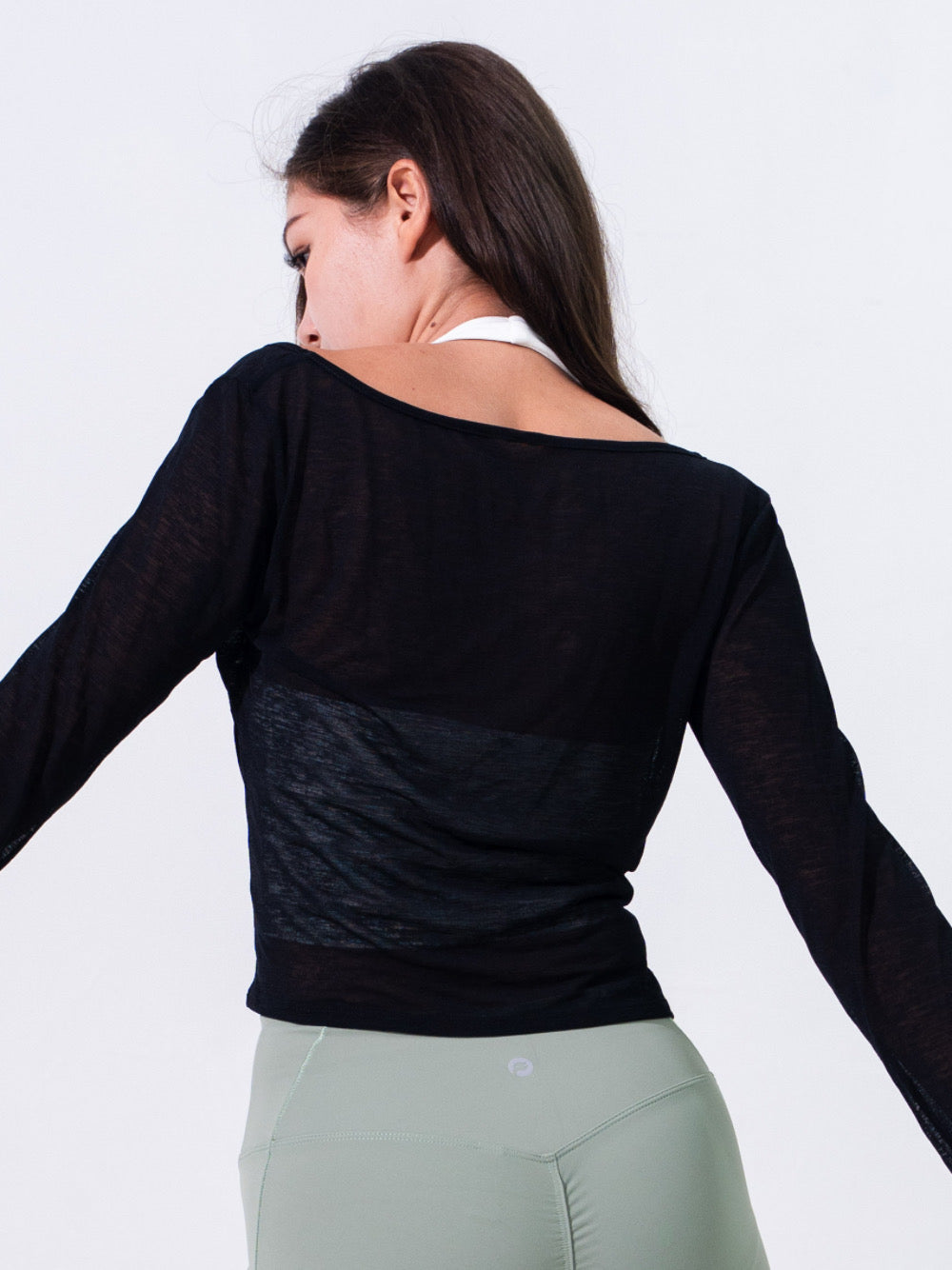 Long-sleeve Twist Top (Backorder)