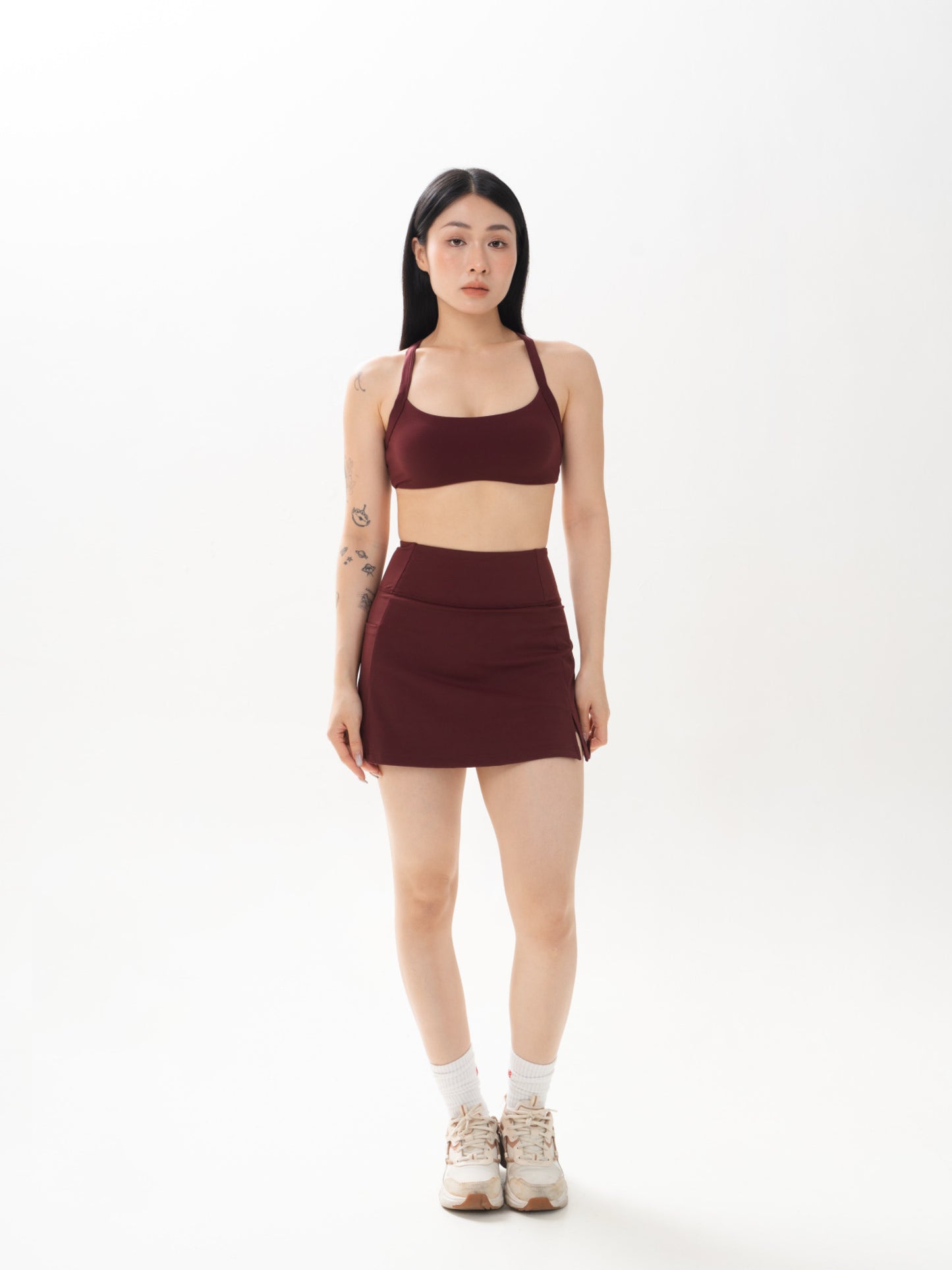 Core Bra (Wine Red) FLOE ACTIVE