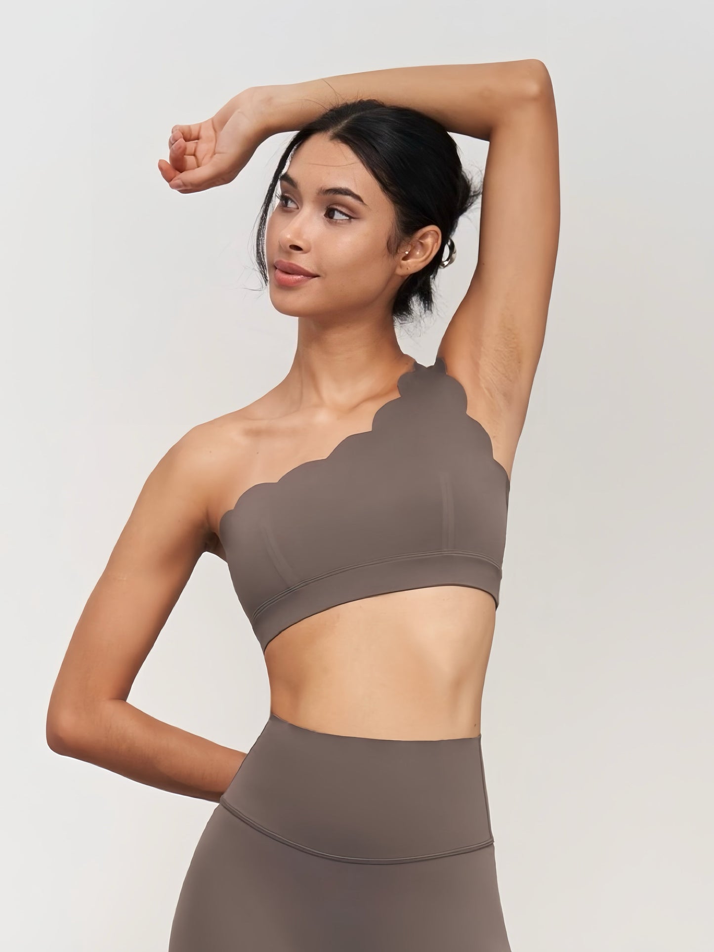 Aurora One-Shoulder Bra - Size L only FLOE ACTIVE