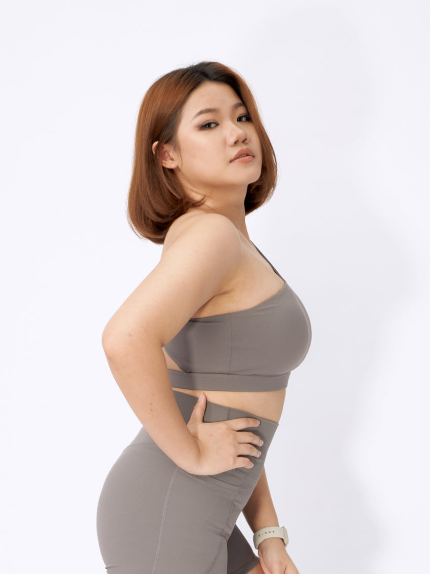 Motive One Shoulder Sports Bra