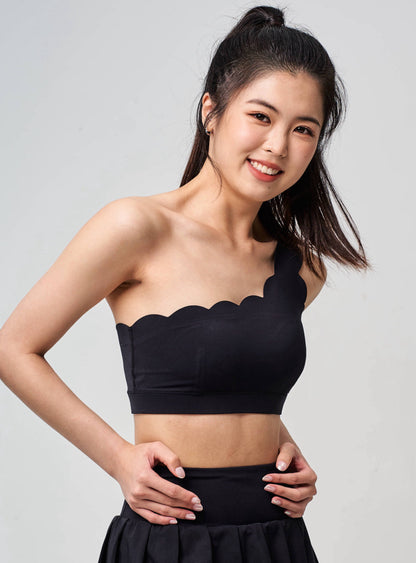 Aurora One-Shoulder Bra - Size  L only FLOE ACTIVE