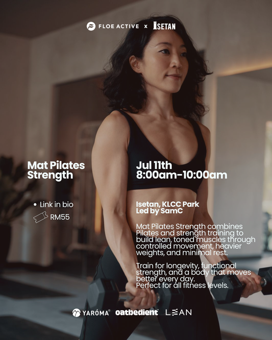 11 July | Floe x Isetan, KLCC Park : Barre & Mobility Flow FLOE ACTIVE