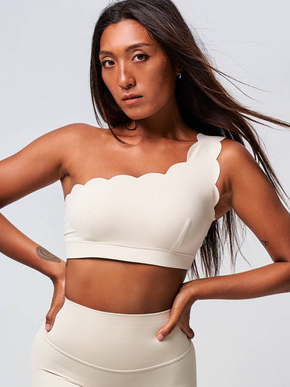 Aurora One-Shoulder Bra - Size  L only FLOE ACTIVE