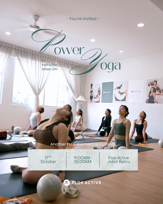 17 Oct | Power Yoga in Floe FLOE ACTIVE