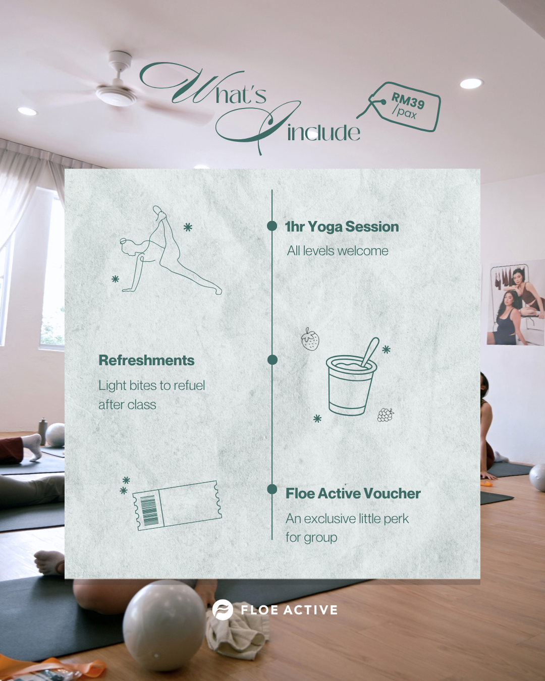 17 Oct | Power Yoga in Floe FLOE ACTIVE