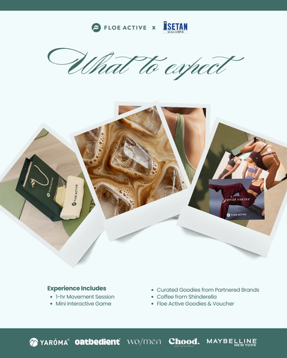 19 July | Floe x Isetan, KLCC Park : Breathwork & Reset Morning FLOE ACTIVE