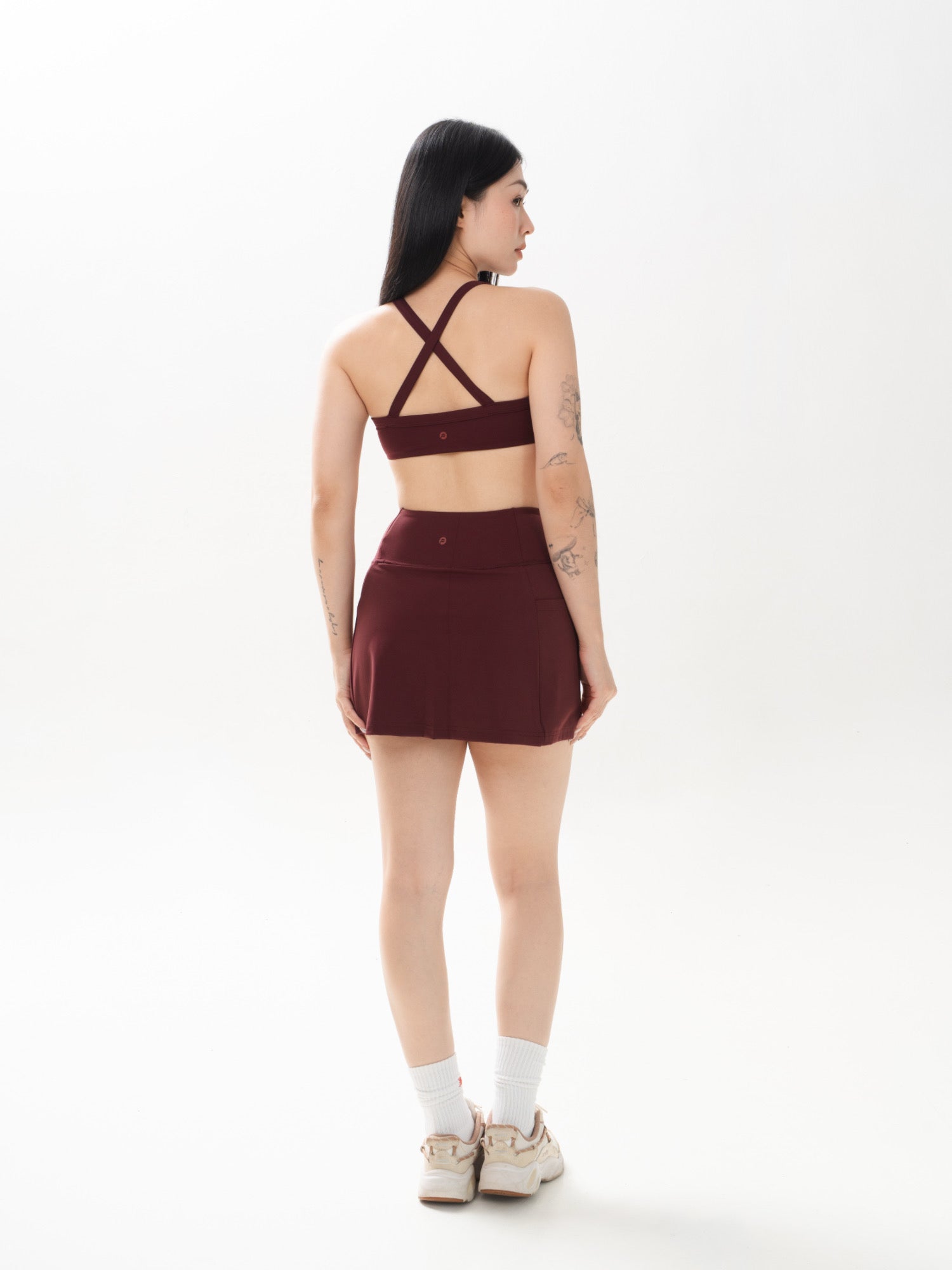 Core Bra (Wine Red) FLOE ACTIVE