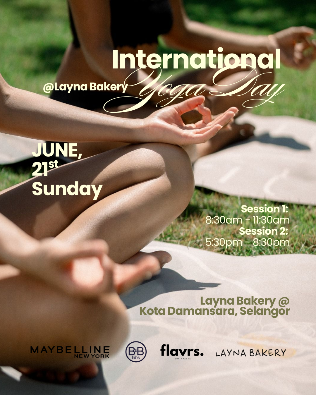21 June | Floe x Layna Bakery: International Yoga Day FLOE ACTIVE
