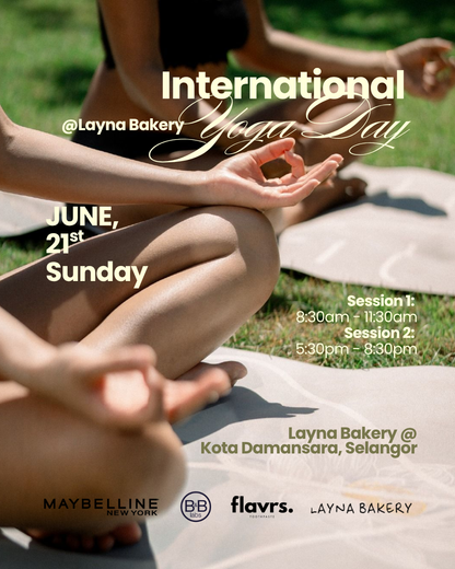 21 June | Floe x Layna Bakery: International Yoga Day FLOE ACTIVE