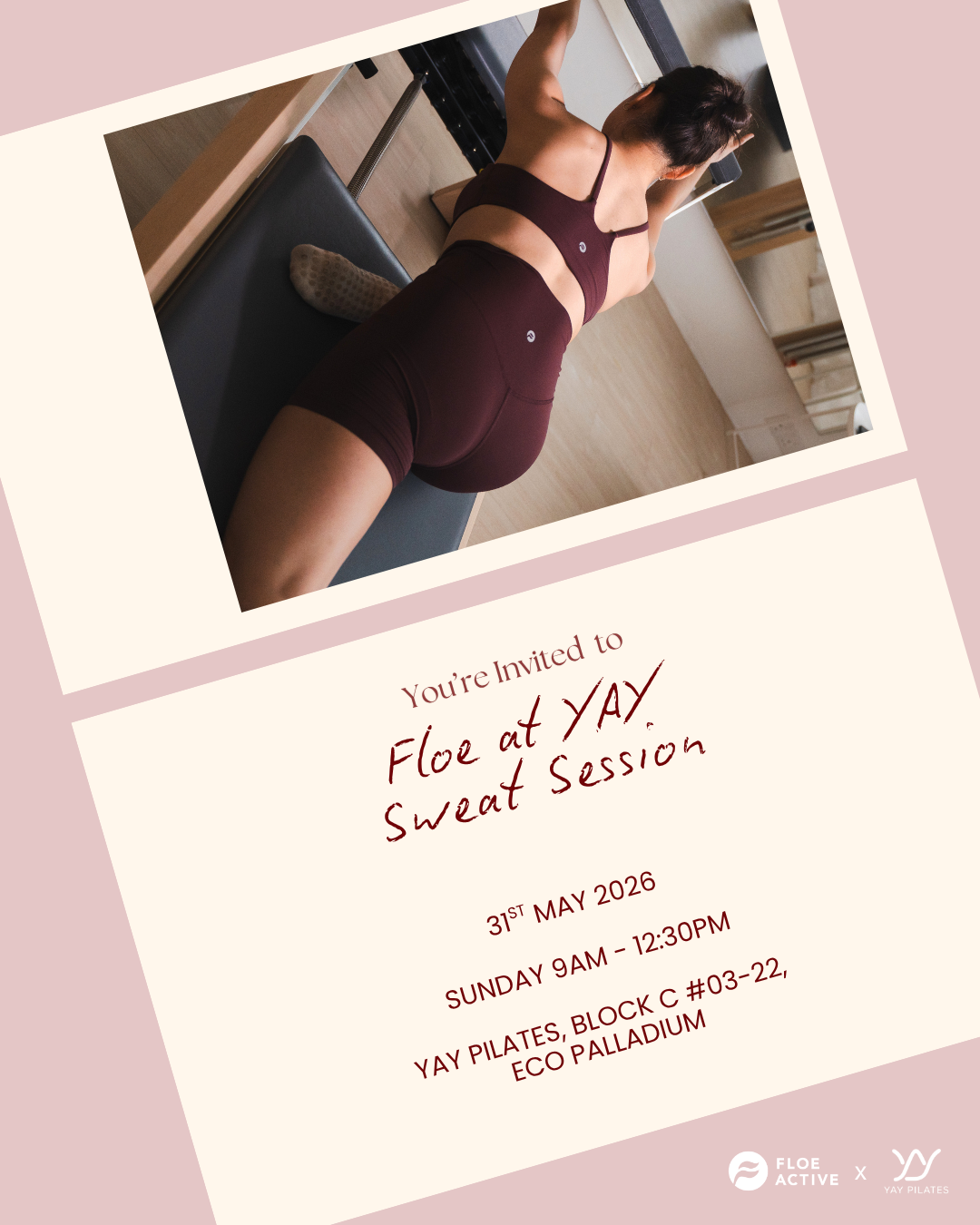 Floe at YAY: Sweat Session (JB) FLOE ACTIVE