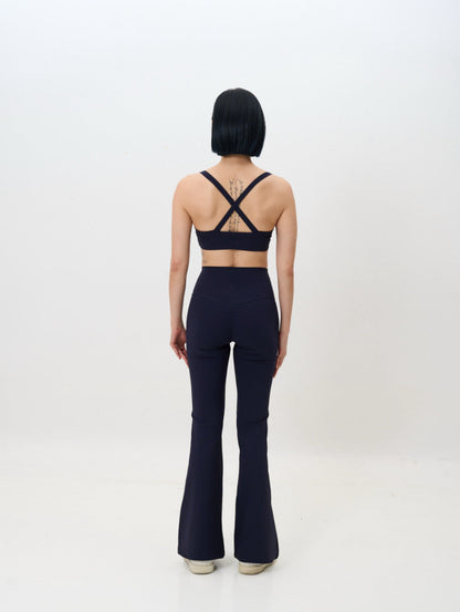 Sculpt Flare Leggings (Dark Navy) FLOE ACTIVE