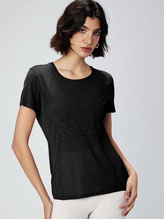 Breeze Hollow Back Sports T