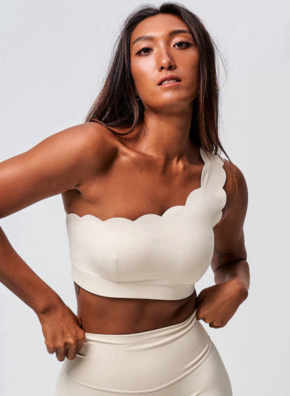 Aurora One-Shoulder Bra - Size  L only FLOE ACTIVE