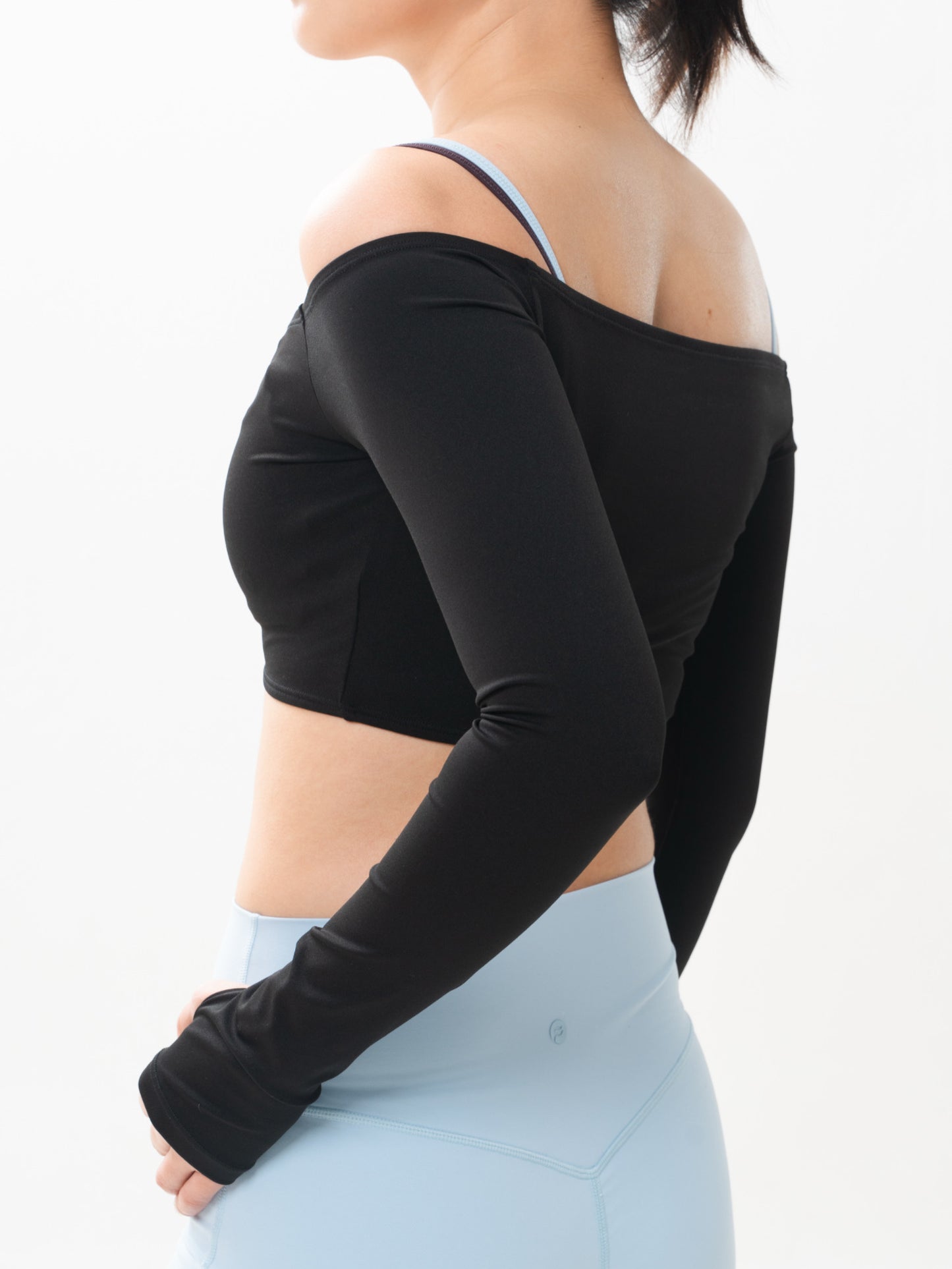 Off Shoulder Crop Sleeve FLOE ACTIVE