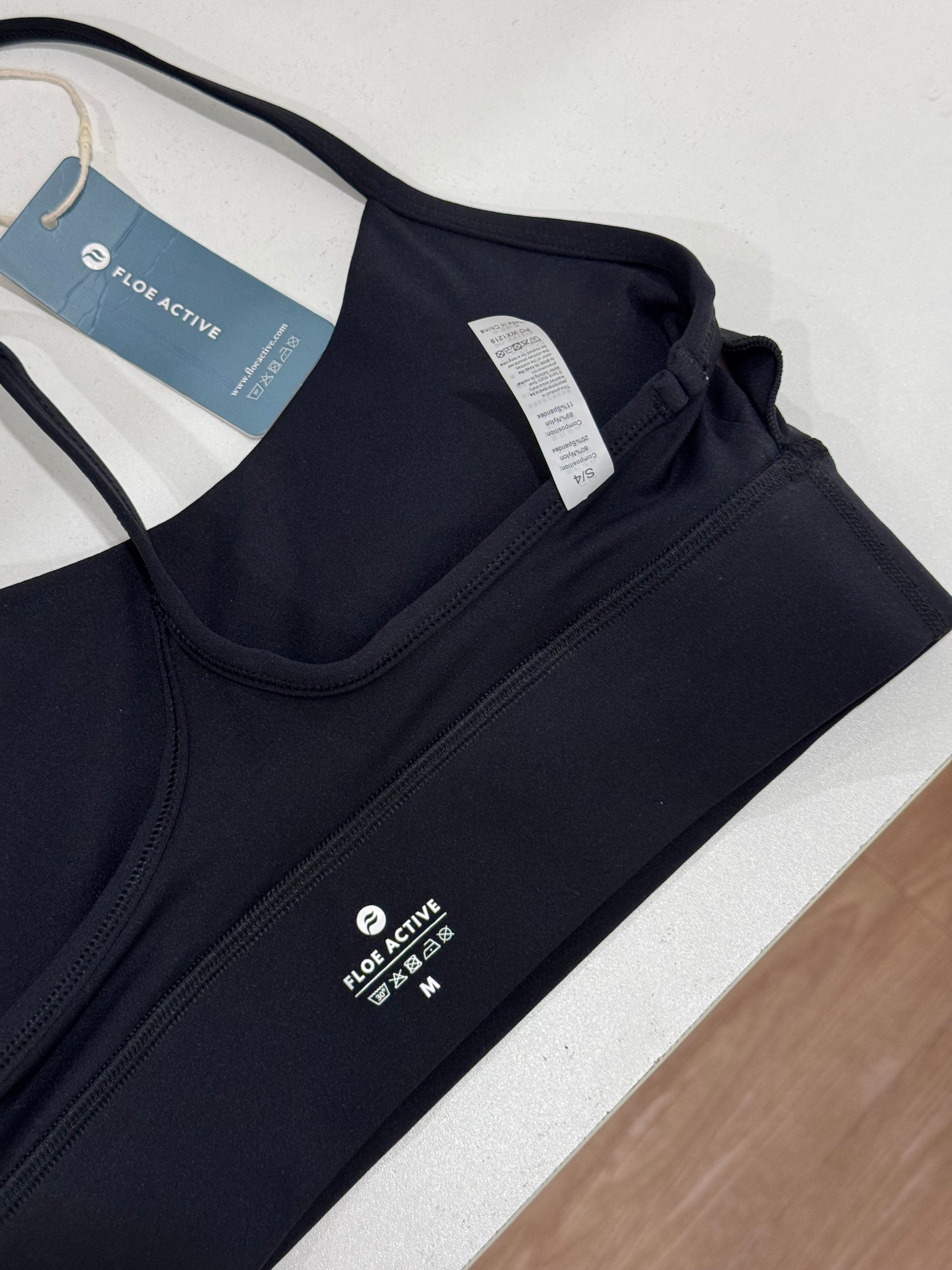 (Defected) Essential Y Sports Bra - Size S FLOE ACTIVE