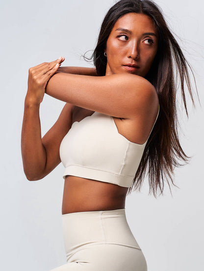 Aurora One-Shoulder Bra - Size  L only FLOE ACTIVE