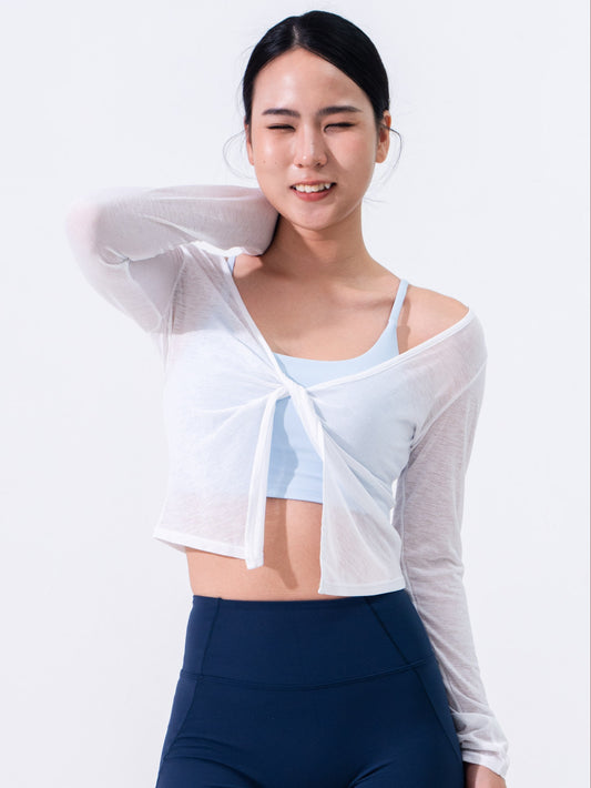 Long-sleeve Twist Top (Backorder)