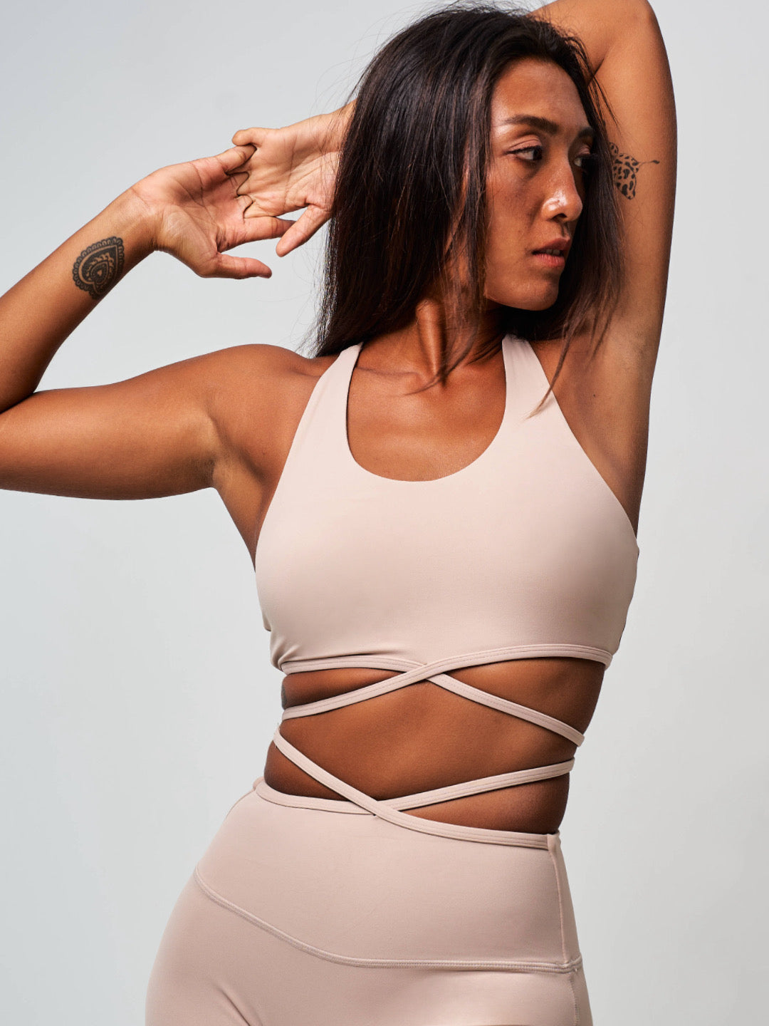 Incline Strappy Sports Bra