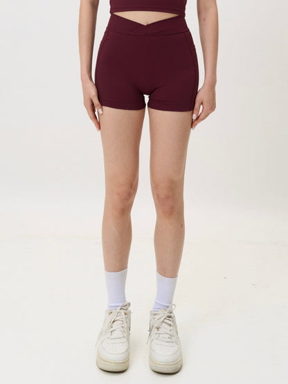 Flow 3" Biker (Wine Red) FLOE ACTIVE