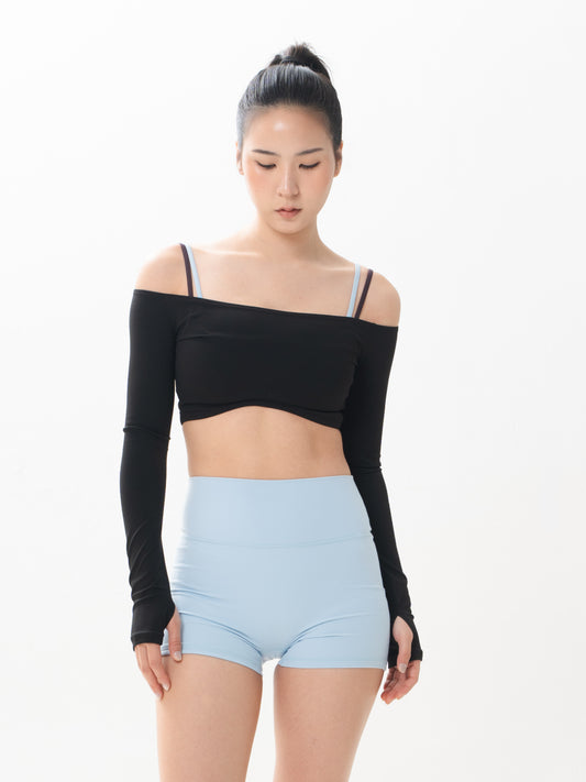 Off Shoulder Crop Sleeve FLOE ACTIVE