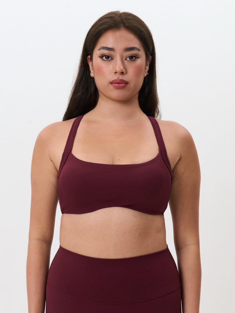 Core Bra (Wine Red)