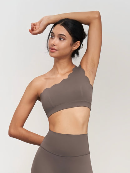 Aurora One-Shoulder Bra - Size  L only FLOE ACTIVE