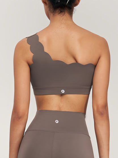 Aurora One-Shoulder Bra - Size  L only FLOE ACTIVE