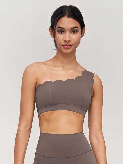 Aurora One-Shoulder Bra - Size  L only FLOE ACTIVE