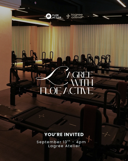 13 Sep | Floe x Lagree Atelier : Lagree With A Twist FLOE ACTIVE