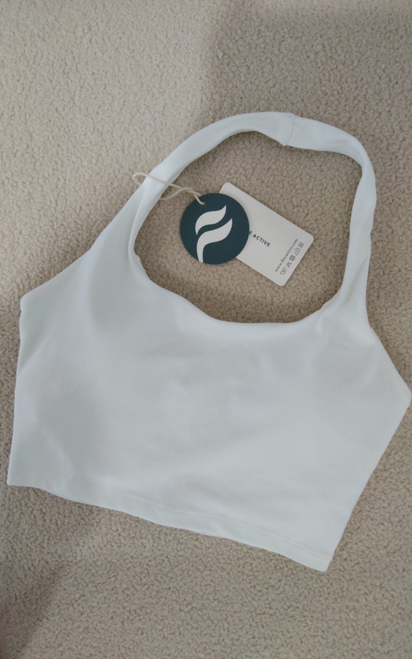 (Defect) Uneck Backless Sports Bra - Size M