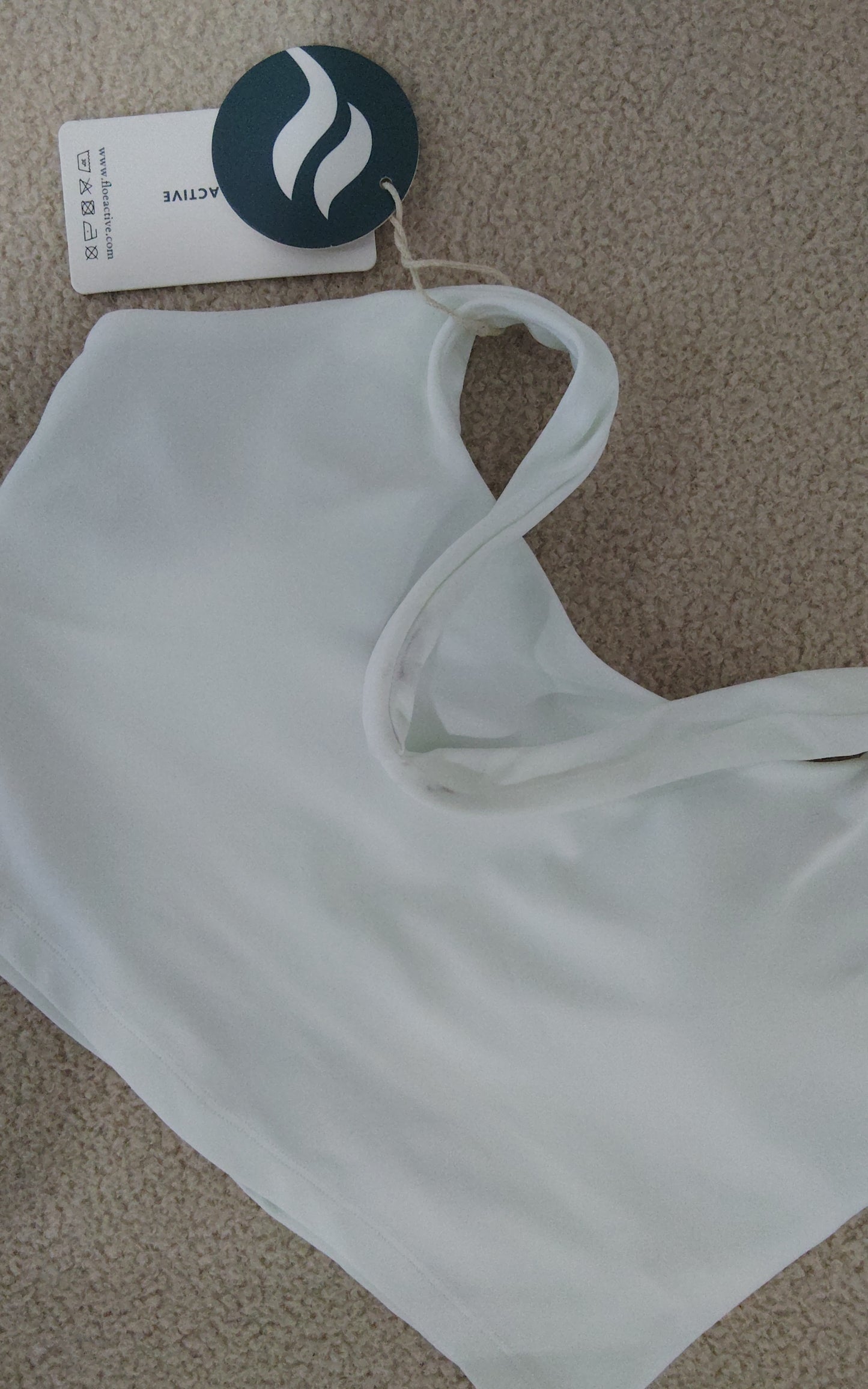 (Defect) Uneck Backless Sports Bra - Size M