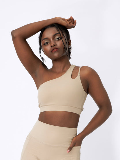 Motive One Shoulder Sports Bra FLOE ACTIVE
