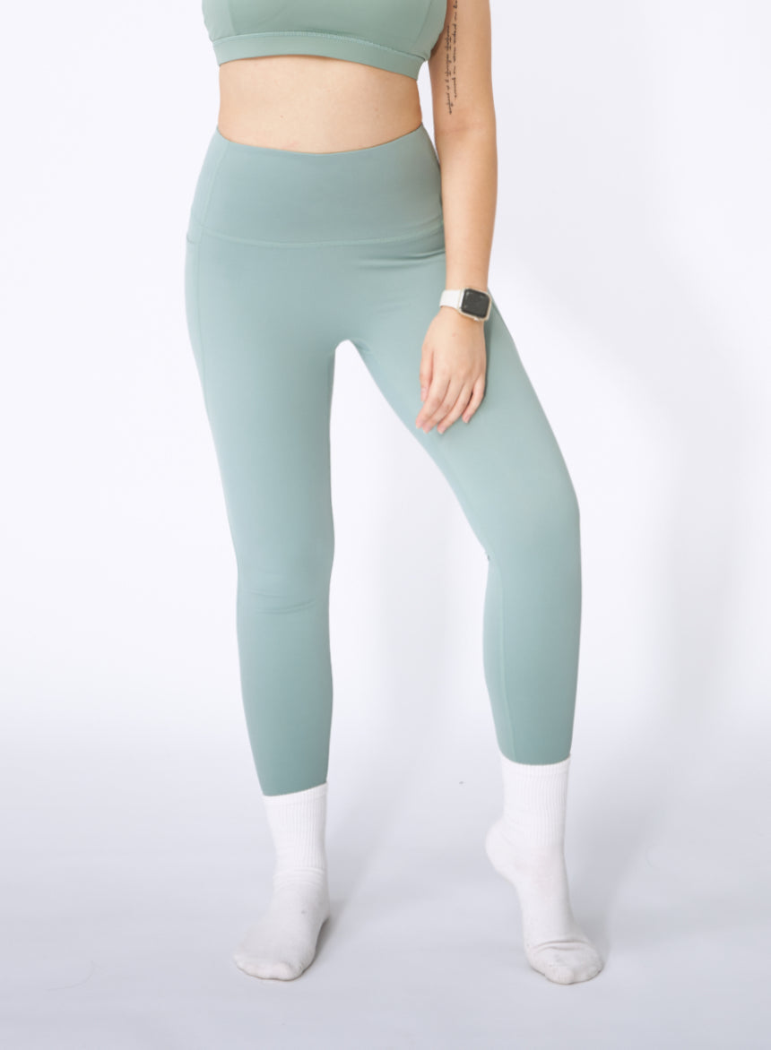 Buy Geifa Ladies Leggings with Pockets for Lycra & Spandex High