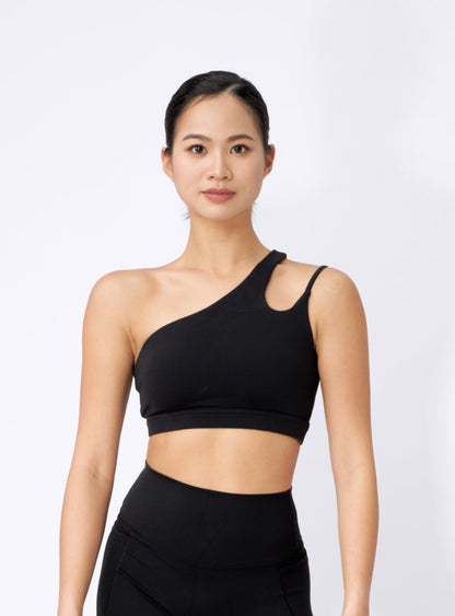 Motive One Shoulder Sports Bra FLOE ACTIVE