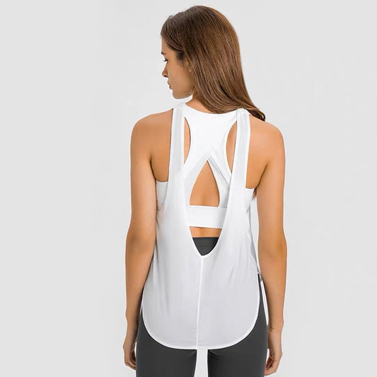 (Defected) 2 in 1 Tank Top - Size S & M